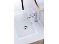 Designer washbasin tap, mixer, height 168 and 303 mm - BADAJOZ CHROME