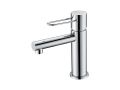 Designer washbasin tap, mixer, height 168 and 303 mm - BADAJOZ CHROME