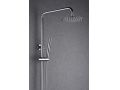 Design Shower column, Mixer Tap, Round  20 cm - BADAJOZ CHROME