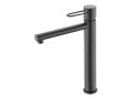 Matte black washbasin tap, mixer, height 168 and 303 mm - BADAJOZ BLACK