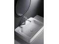 Designer washbasin tap, mixer, height 184 and 273 mm - SALAMANQUE CHROME