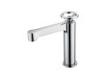 Designer washbasin tap, mixer, height 184 and 273 mm - SALAMANQUE CHROME