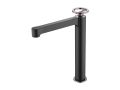 Black tap, mixer, height 184 and 273 mm - SALAMANQUE ORO ROSA