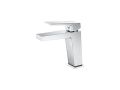 Washbasin tap, mixer, straight / square style, height 165 or 291 mm - ORIHUELA CHROME