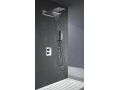 Built-in shower, thermostatic, rain cover and waterfall - ROQUETAS CHROME