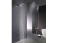 Built-in shower, thermostatic, rain cover and waterfall - ROQUETAS CHROME