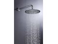 Built-in shower, mixer, round rain cover  25 cm - STEEL CUGAT