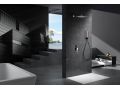 Built-in shower, mixer tap, rain cover 25 x 25 - ALCOBENDAS ORO ROSA