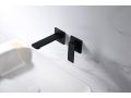 Recessed wall-mounted faucet, single lever, length 215 mm - JEREZ BLACK