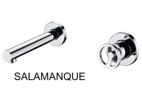 Recessed wall-mounted faucet, single lever, length 237 mm - SALAMANQUE CHROME