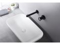 Recessed wall-mounted faucet, single lever, length 237 mm - SALAMANQUE BLACK