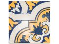 ABBEY YELLOW 14x14 cm - Wall tiles, traditional of the Portuguese abbey.