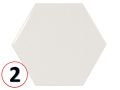 SCALE 12,4x10,7 - 10,8x 2,4 - 10,8x 12,4 - 12X12 - 10,6X12 cm - Glossy wall tile