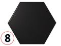 SCALE 12,4x10,7 - 10,8x 2,4 - 10,8x 12,4 - 12X12 - 10,6X12 cm - Glossy wall tile