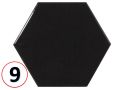 SCALE 12,4x10,7 - 10,8x 2,4 - 10,8x 12,4 - 12X12 - 10,6X12 cm - Glossy wall tile