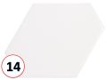 SCALE 12,4x10,7 - 10,8x 2,4 - 10,8x 12,4 - 12X12 - 10,6X12 cm - Glossy wall tile