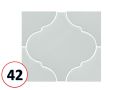 SCALE 12,4x10,7 - 10,8x 2,4 - 10,8x 12,4 - 12X12 - 10,6X12 cm - Glossy wall tile