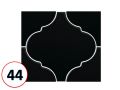 SCALE 12,4x10,7 - 10,8x 2,4 - 10,8x 12,4 - 12X12 - 10,6X12 cm - Glossy wall tile