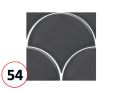 SCALE 12,4x10,7 - 10,8x 2,4 - 10,8x 12,4 - 12X12 - 10,6X12 cm - Glossy wall tile