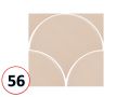 SCALE 12,4x10,7 - 10,8x 2,4 - 10,8x 12,4 - 12X12 - 10,6X12 cm - Glossy wall tile