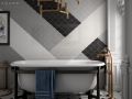 SCALE 12,4x10,7 - 10,8x 2,4 - 10,8x 12,4 - 12X12 - 10,6X12 cm - Glossy wall tile