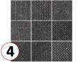 CORALSTONE  20x20 - 29,2x25,4 cm - Floor tiles, hexagonal, Pierre Bleu finish