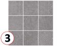 CORALSTONE  20x20 - 29,2x25,4 cm - Floor tiles, hexagonal, Pierre Bleu finish