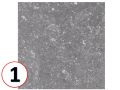 CORALSTONE  20x20 - 29,2x25,4 cm - Floor tiles, hexagonal, Pierre Bleu finish