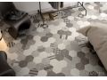 Cement Geo Sand HEXATILE 17,5x20 cm - Floor tiles, hexagonal, matte finish