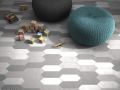KITE Century Grey 10 x 30 cm - Floor tiles, hexagonal in length