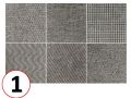 MICRO - Evoque Grey 20 x 20 cm - Floor tiles, terrazzo effect