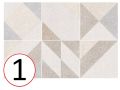 Elements Taupe 20 x 20 cm - Floor tiles, terrazzo effect