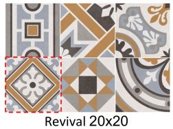 Revival 20 x 20 cm - Floor tiles, terrazzo effect