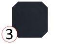 OCTAGON 20 x 20 cm - Floor tiles, octagonal with taco