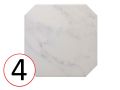OCTAGON 20 x 20 cm - Floor tiles, octagonal with taco