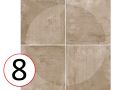 Urban 20x20 cm - Floor tile, aged finish