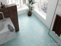 kromatika 11,6 x 10,1 cm - Floor tiles, hexagonal, matt pastel colors