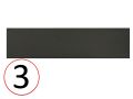 Babylone 9,2 x 36,8 cm - Floor tiles, design, matte finish
