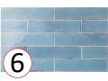 Tribeca 6 x 24,6 cm - Glossy wall tile