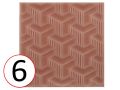 ZANTE 15x15 cm - Wall tile, design