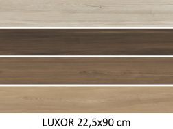 LUXOR 22,5x90 cm  - Wood floor tiles, imitation parquet.
