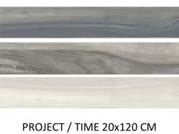 PROJECT / TIME 20x120 cm  - Wood floor tiles, imitation parquet.