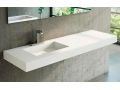 Washbasin, 50 x 100 cm, in Corian  - CUADRO 50