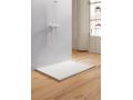 Shower tray, drain, in mineral resin, Solid Surface - BALI