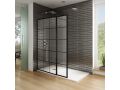 Fixed shower screen, with hinged flap - ATELIER AC 240