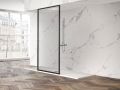 Shower screen, black aluminum profile - fixed floor / ceiling - ATELIER FN 2015