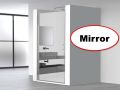 Shower door custom, 95 x 195 cm, interior and exterior opening - AC210