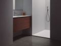 Bathroom cabinet, two drawers, suspended, wood finish - TRENDY 2T __plus__ LAVABO