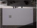 Shower tray, in lightweight resin - MAJORQUE SLATE LIGHT
