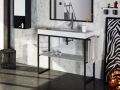 Vanity top, wall-mounted or built-in, in mineral resin - ARONA